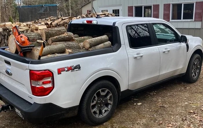 Maverick as a firewood truck?!