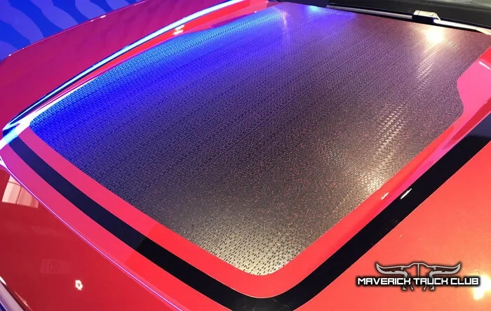 Pics of Rapid Red First Edition Maverick @ Chicago Auto Show
