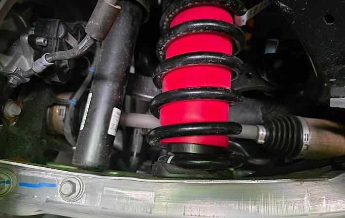 2025 AWD hybrid Maverick - air bag suspension and compressor(s) install.
