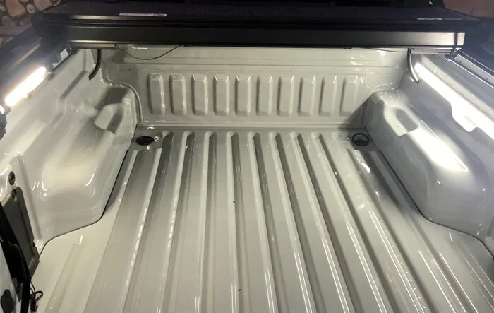 LED Light Bar added to bed
