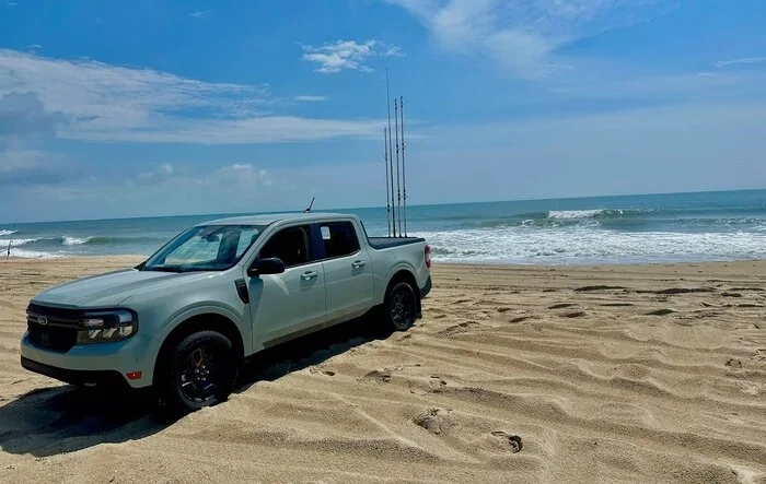 Maverick Tremor performance in deep sand - OBX Hatteras