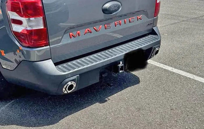 Custom Dual Exhaust on 2022 Maverick FX4