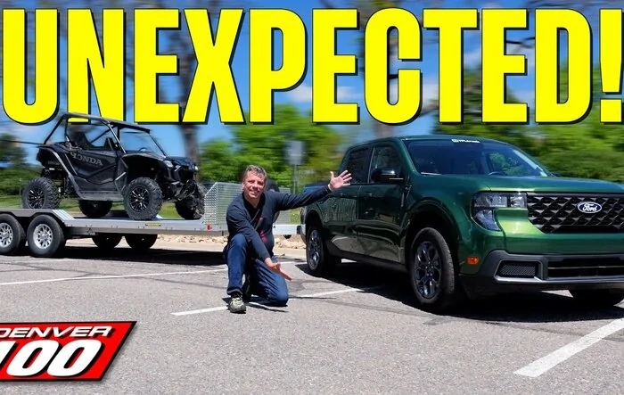 Towing Test MPG with 2025 Maverick Hybrid AWD - by TFL Truck