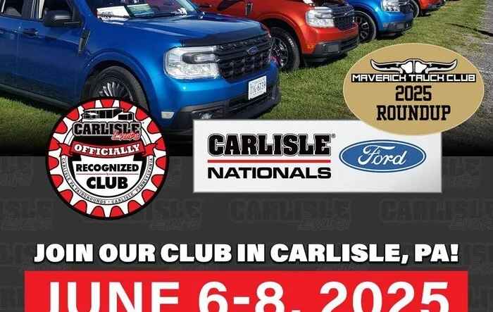 MAVERICK ROUNDUP at FORD NATIONALS - JOIN US June 6-8, 2025
