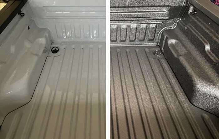 Line-X before and after
