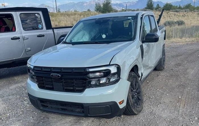 Maverick Down (Totaled), But Very Safe Truck