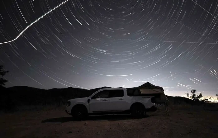 Bailey Canyon Road SoCal Truck Camping