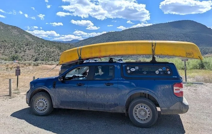 Boating from the Maverick..