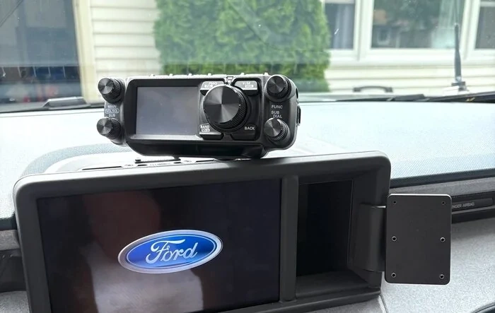 Ham Radio Install in 2024 Maverick XLT