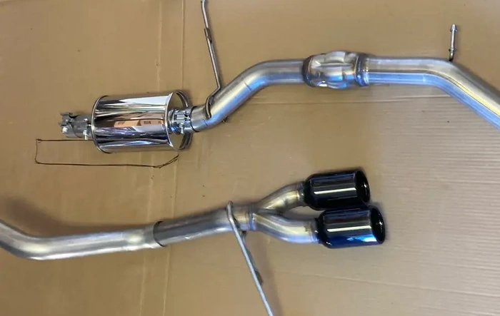Borla Type 3 Catback installed