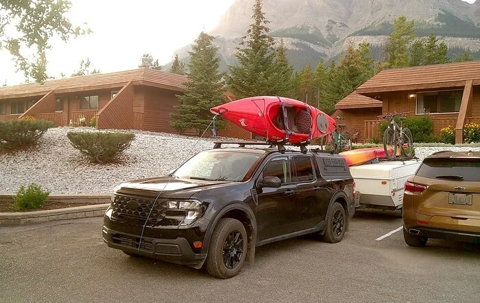 Fully loaded 2000m/6500ft above sea level towing camping trip w/ 2025 Maverick XL EcoBoost