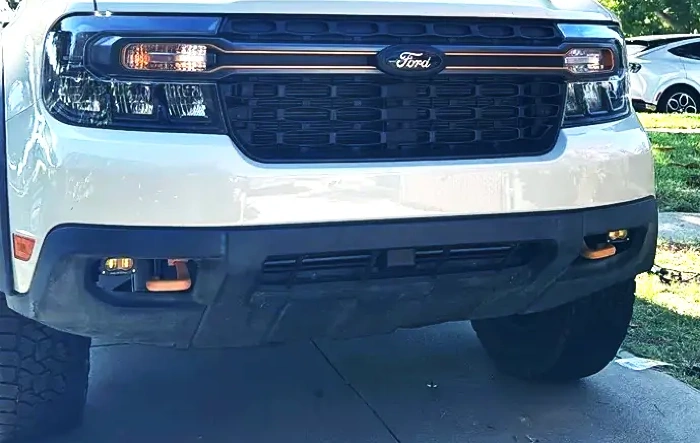Added fog lights to my Maverick Tremor!