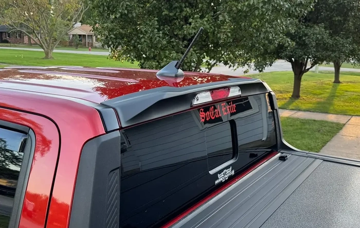 Mabett Cab Roof Spoiler Installed