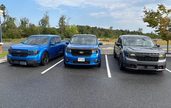65 Roses charity car show - street Mavericks turn out