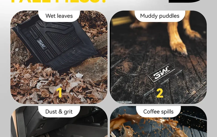 Fall Mess Check-In (Giveaway: 3W Liners Mats)