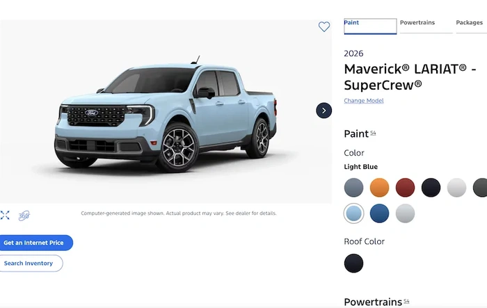 2026 Maverick Build & Price Configurator Site Is Live
