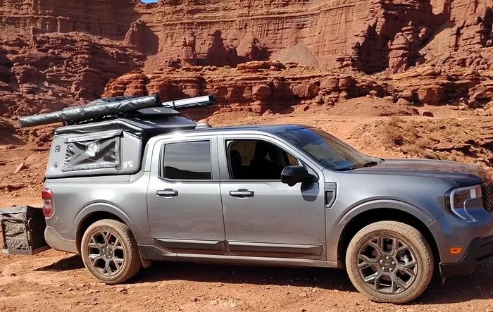 2025 Maverick AWD Hybrid @ Moab with 1K pounds of gear