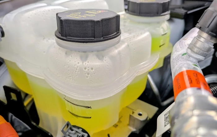 Pro tip: easy way to check fluid levels under the hood (using only a sharpie)