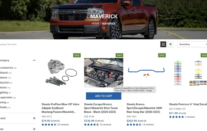 Steeda Black Friday Sale - Live with Lowest Prices of the Year