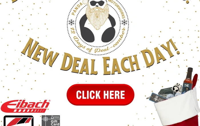 Giveaway + Daily Deals! Join the 12 Days of Deal-Cember Event 🎄 [Panda Motorworks]