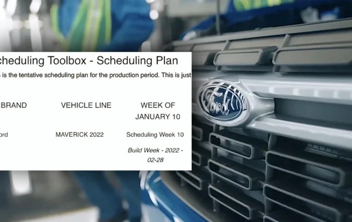 ⏱ Maverick Scheduling Upcoming Week (1/10) For Production Build Week 2/28/22