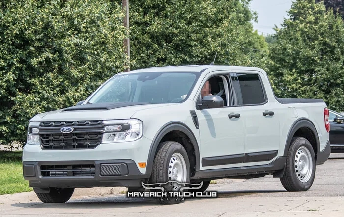 2022 Maverick Spied With New Accessories (Black Trims, Hood Bulge / Scoop, Wheel Arches, Window Air Deflectors) 📸