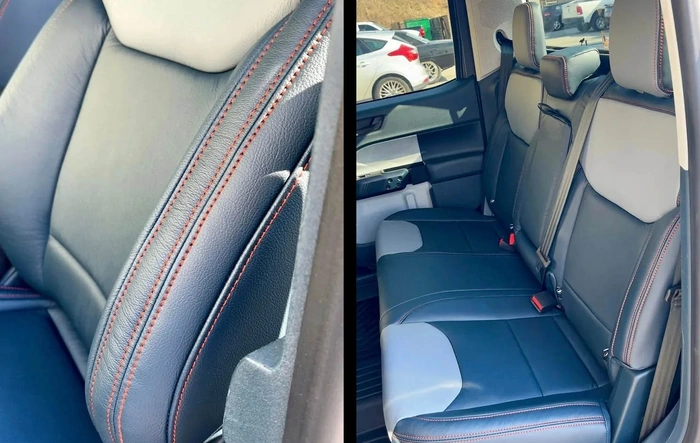 My new Katzkin Leather seats in Maverick Hybrid