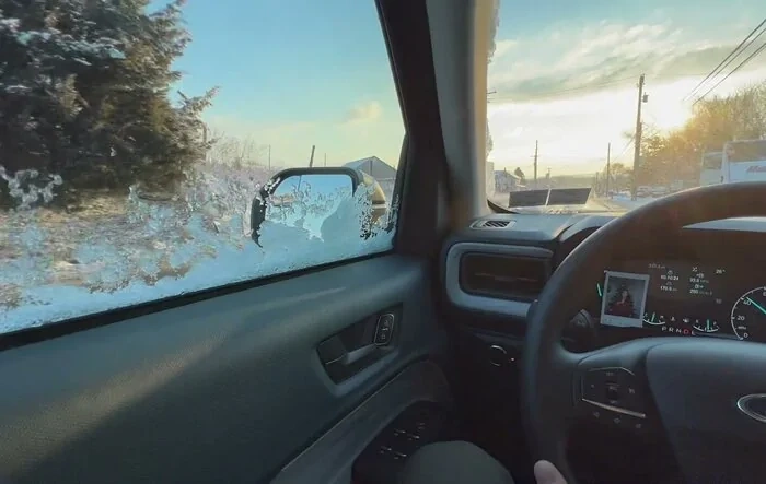 Video - First snow review in the Hybrid Maverick XLT FWD