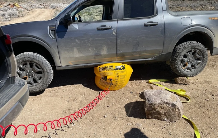 Air Jack: BEST RECOVERY Device EVER! Maverick high centered