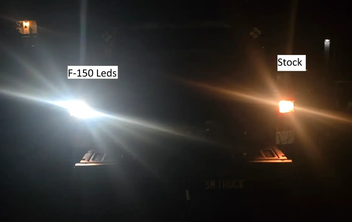 Reverse Light Bulbs Comparison: Stock vs. Lasfit vs. F150LEDs ARES
