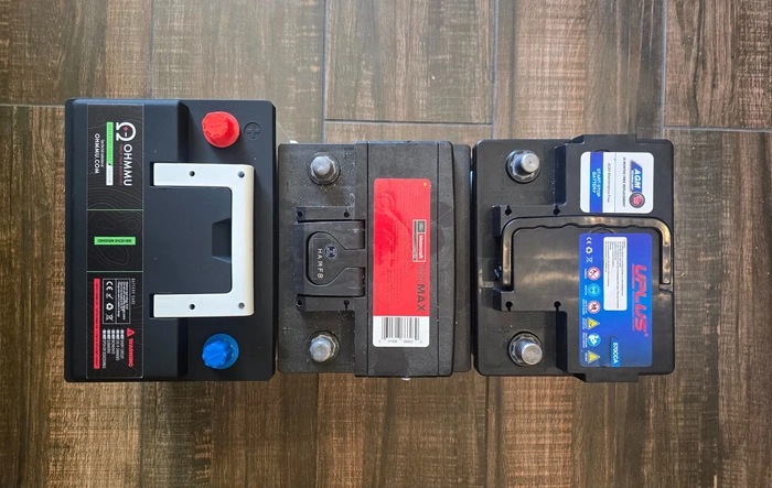 Maverick 12v batteries: Stock→AGM→Sodium
