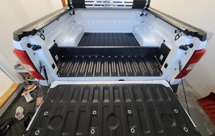 Ford Bed Tray Liner & Tailgate Liner installed