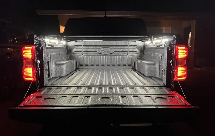 New Bed LED strip lighting. Cheap and easy mod!