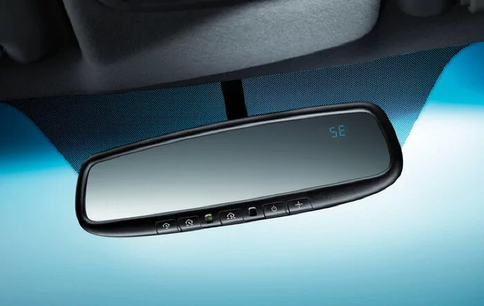 Cheap auto-dimming, homelink mirror