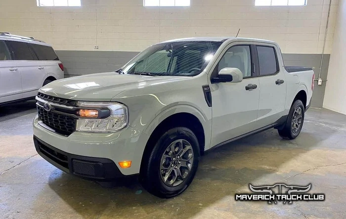 Pics: Cactus Gray Maverick Lariat & XLT Hybrid w/ Spray Bed Liner and Bed Extender