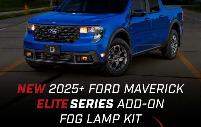 NEW! 2025+ Ford Maverick Elite Series Add-On Fog Light Kit | Diode Dynamics