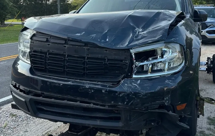 Mavericks are safe! It's totaled but I'm unscathed