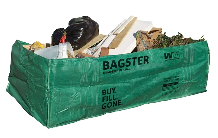 Bagster Dumpster Bag: easy way to keep truck bed clean