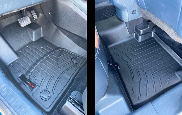 Weathertech mats complete set installed with added Ceramic Protection