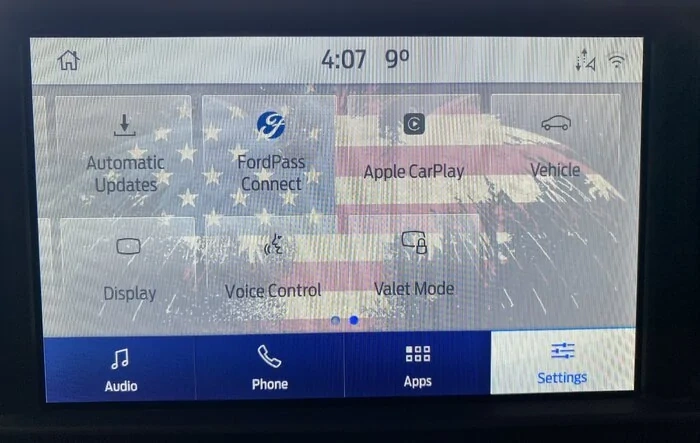Modding your Sync3 - Changing the background image.