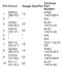 Ford Maverick Power for heated seats aftermarket addition C305 Pins 1, 8 12 Awg Ford Maverick Power for heated seats aftermarket addition C305 Pins 1, 8 12 Awg