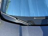 Ford Maverick Passenger wiper arm looks to be set high during rest Wipers Parked at Glass Dots - IMG-0890